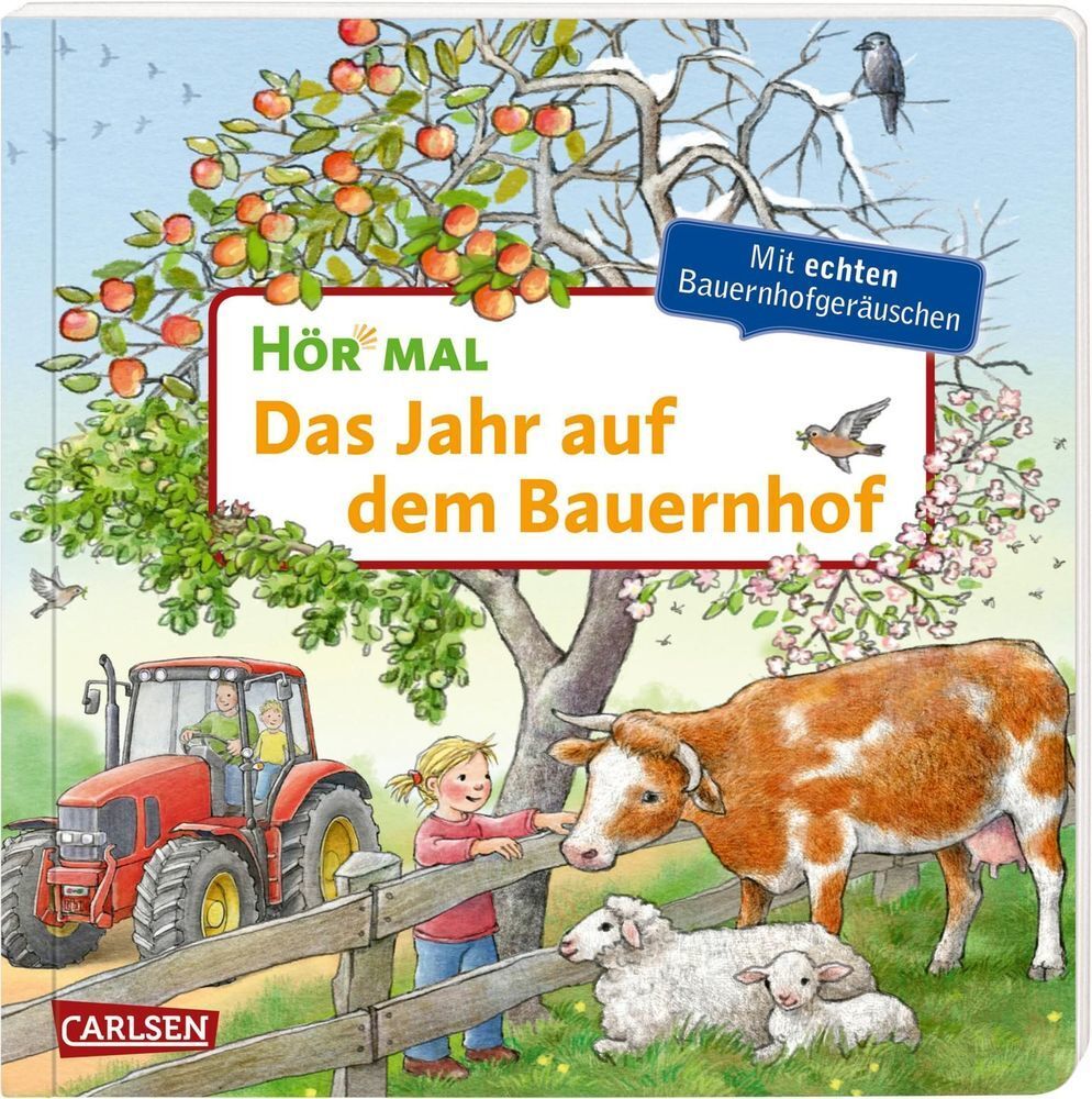 Cover: 9783551252029 | Hör mal (Soundbuch): Das Jahr auf dem Bauernhof | Anne Möller | Buch