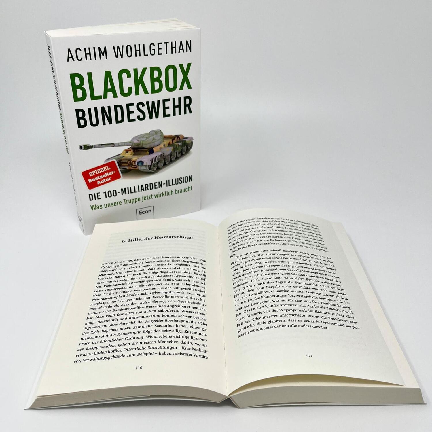 Bild: 9783430210935 | Blackbox Bundeswehr | Achim Wohlgethan (u. a.) | Taschenbuch | 320 S.