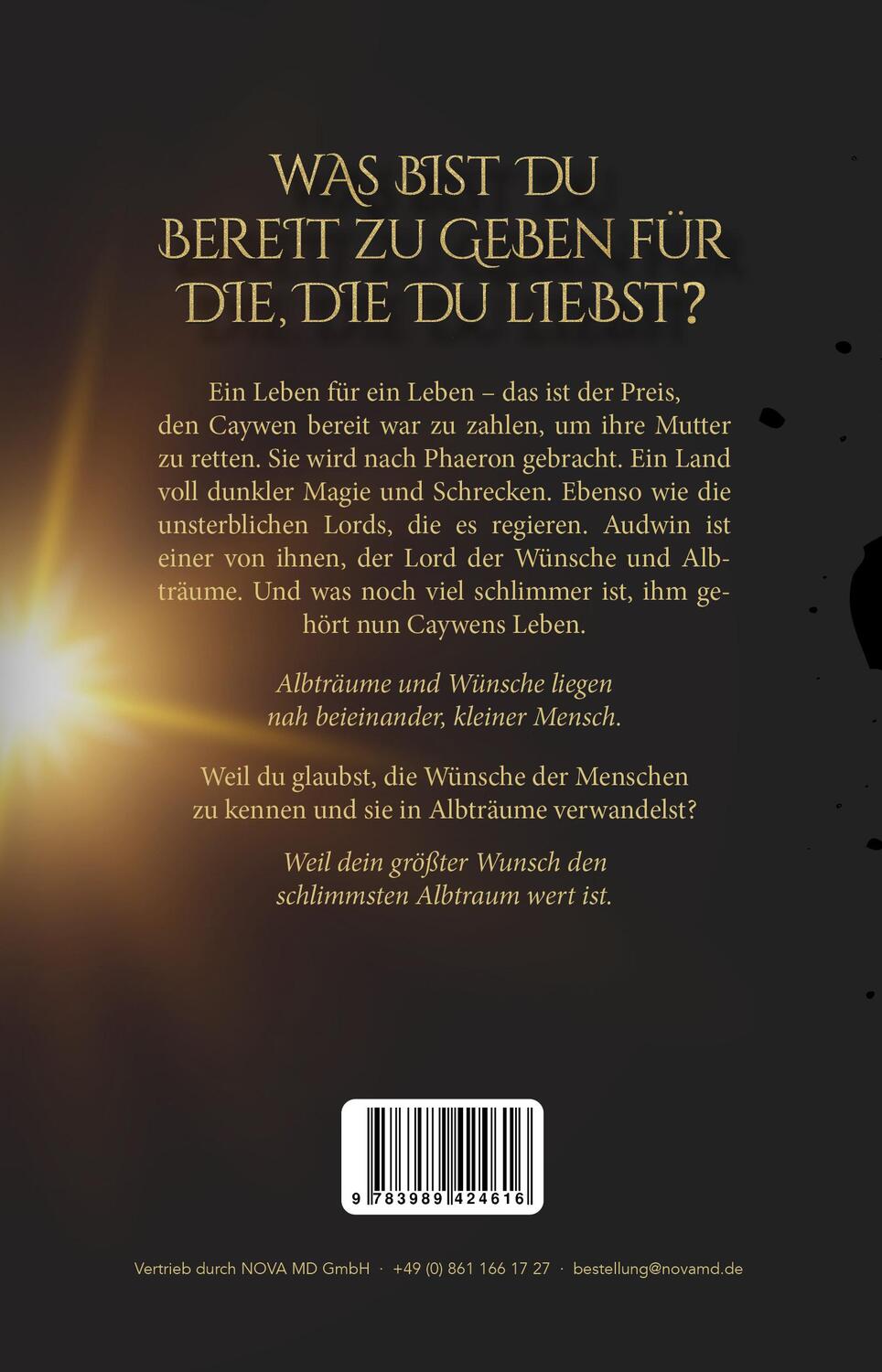 Rückseite: 9783989424616 | Der Schatten in mir - Band 1 | E. M. Carter | Taschenbuch | 520 S.