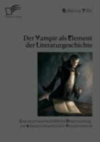Cover: 9783842882386 | Der Vampir als Element der Literaturgeschichte:...