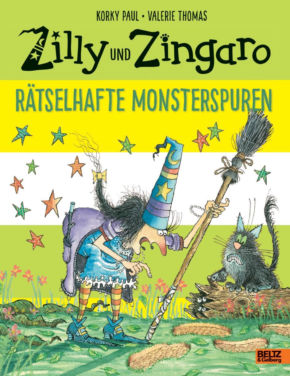 Cover: 9783407812490 | Zilly und Zingaro. Rätselhafte Monsterspuren | Vierfarbiges Bilderbuch