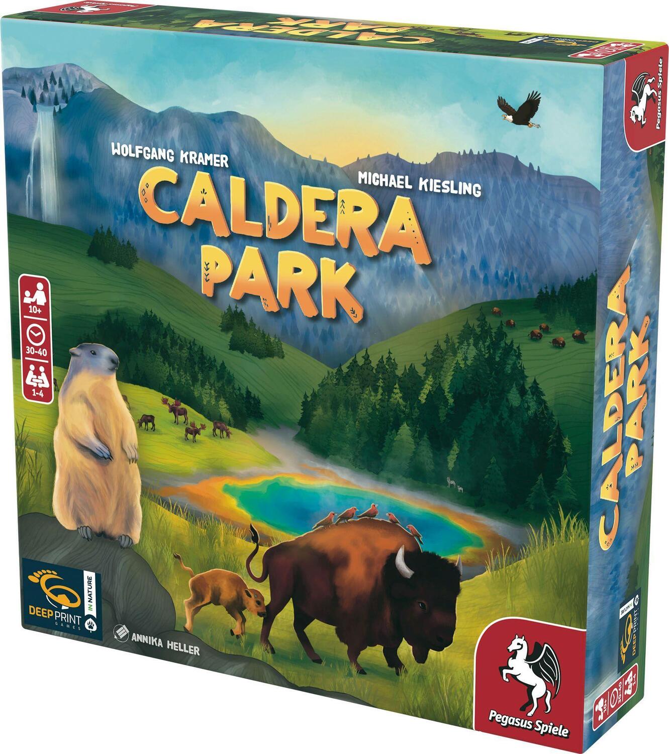 Bild: 4250231734588 | Caldera Park (Deep Print Games) (English Edition) | Spiel | Englisch