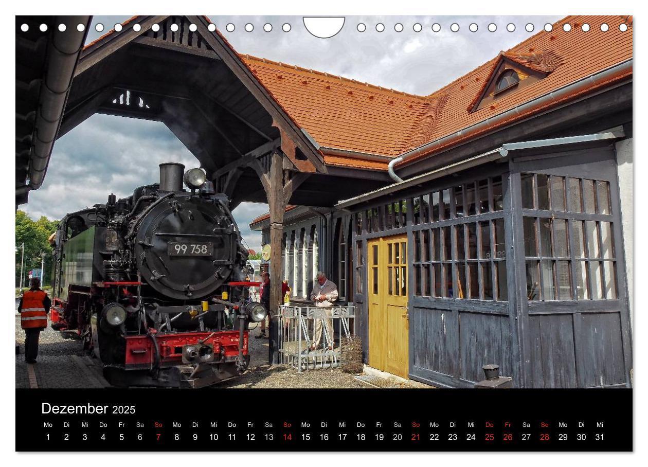 Bild: 9783435573110 | Ein Jahr mit der Schmalspurbahn aus Zittau (Wandkalender 2025 DIN...