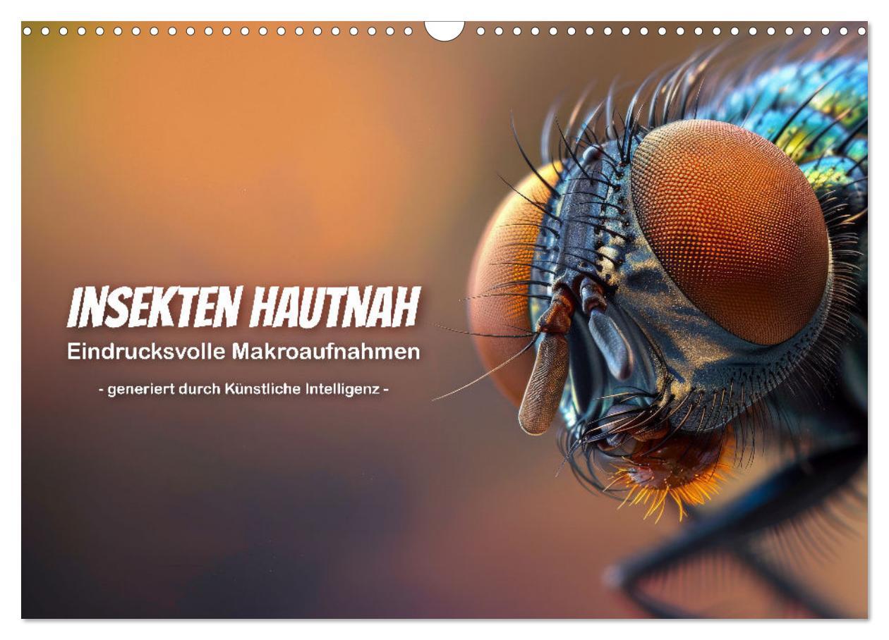 Cover: 9783383799754 | Insekten hautnah (Wandkalender 2025 DIN A3 quer), CALVENDO...