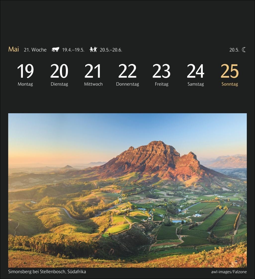 Bild: 9783840035296 | Die Welt von oben Postkartenkalender 2025 - Kalender mit 53 Postkarten