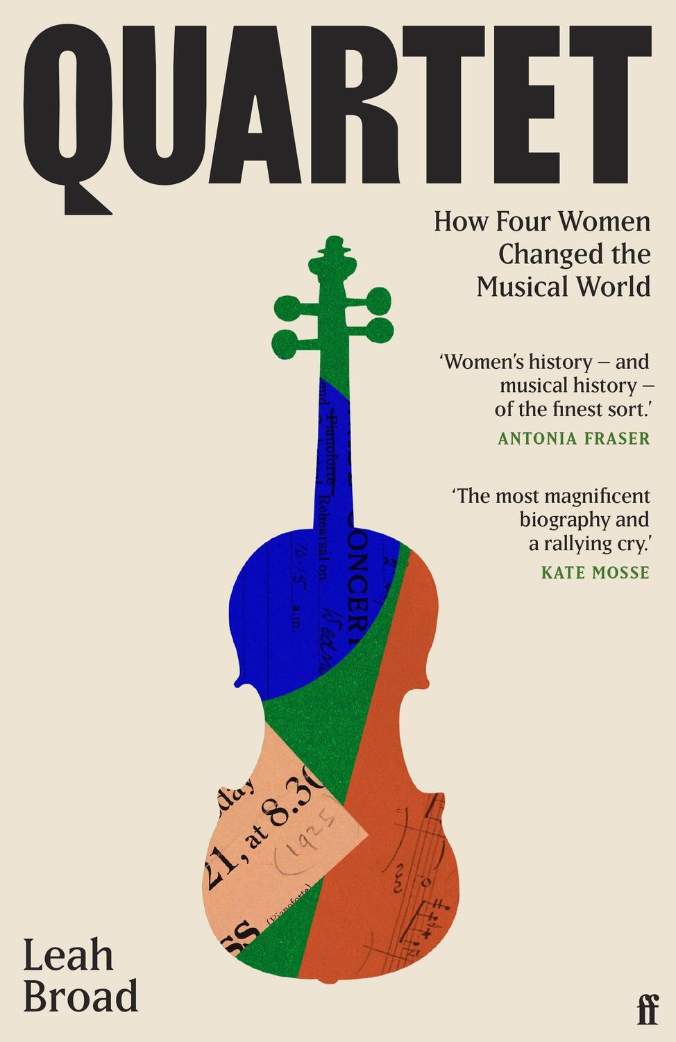 Cover: 9780571366101 | Quartet | Leah Broad | Buch | Gebunden | Englisch | 2023