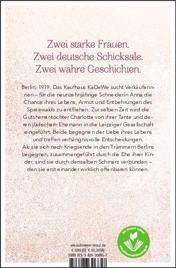 Rückseite: 9783426306857 | Zwei Handvoll Leben | Roman | Katharina Fuchs | Taschenbuch | 544 S.