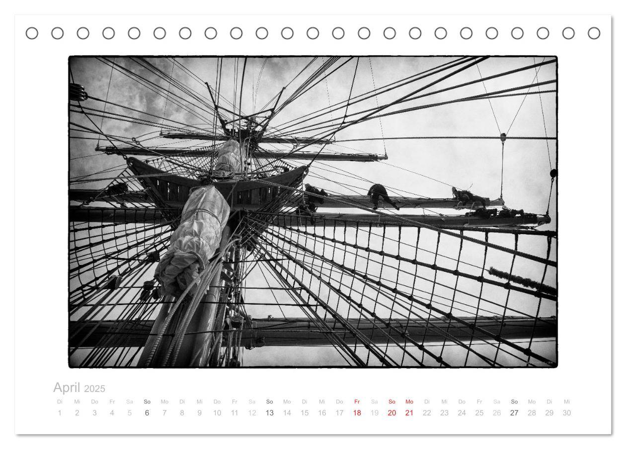 Bild: 9783435653416 | Gorch Fock - zeitlose Eindrücke (Tischkalender 2025 DIN A5 quer),...