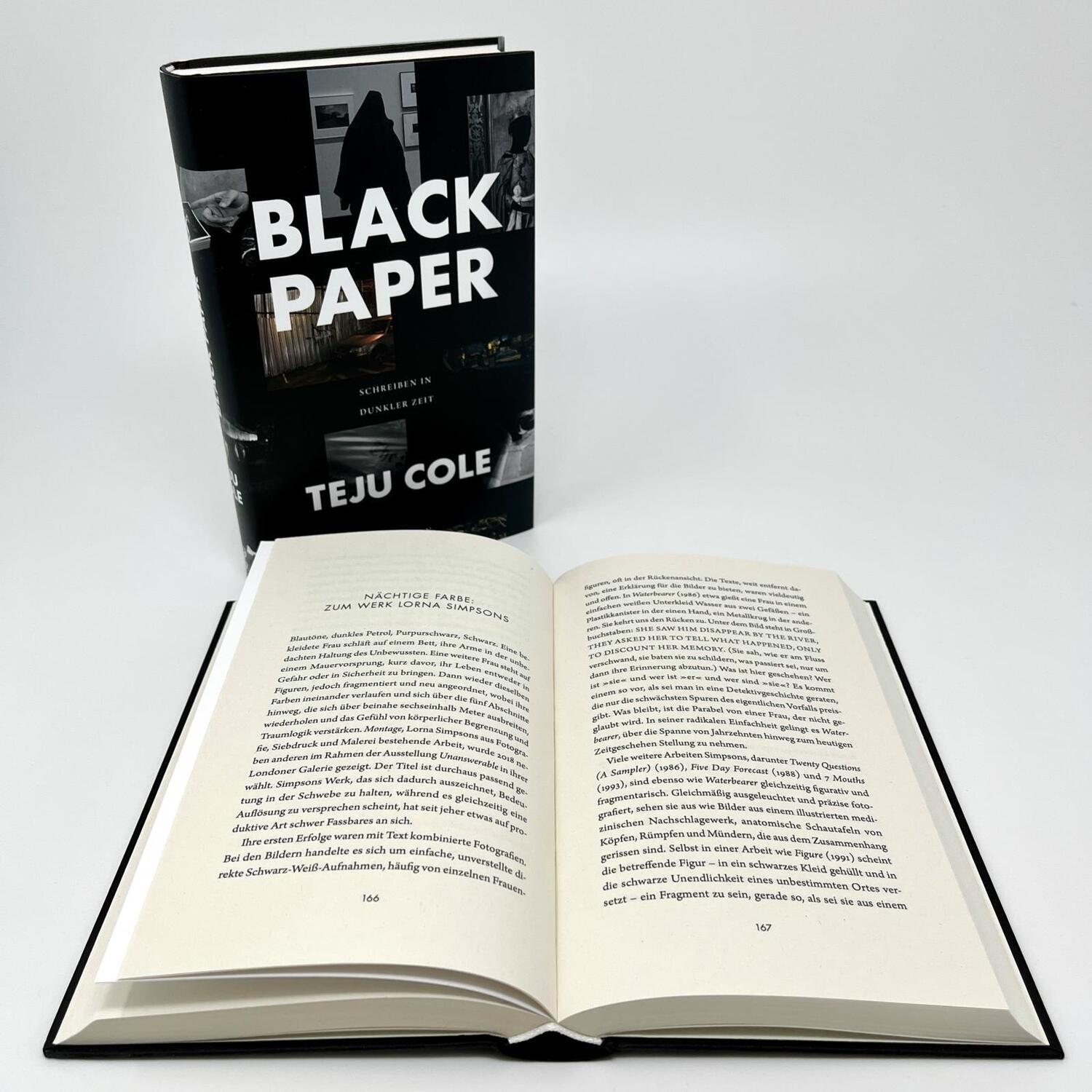 Bild: 9783546100649 | Black Paper | Teju Cole | Buch | 320 S. | Deutsch | 2023 | Claassen