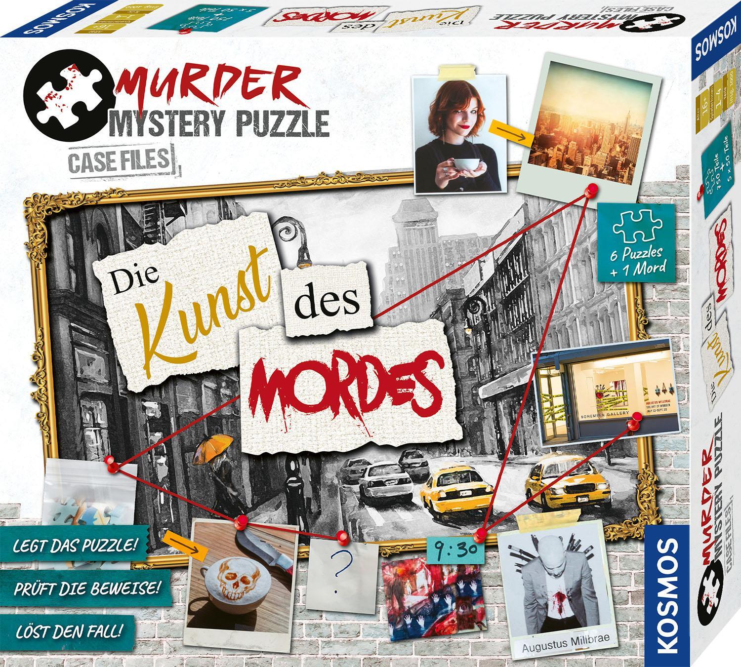 Cover: 4002051682187 | Murder Mystery Puzzle - Die Kunst des Mordes | Spiel | Deutsch | 2022