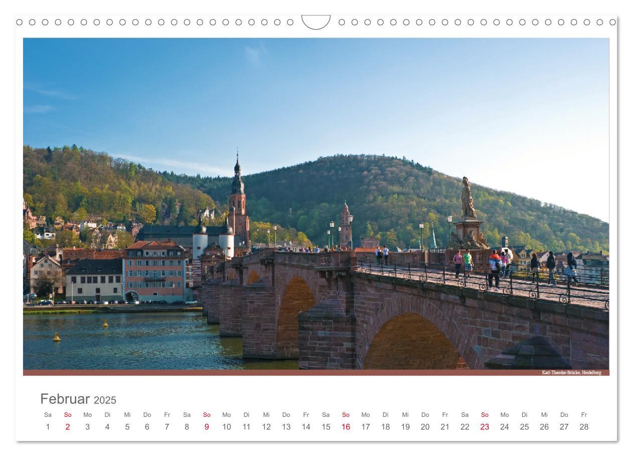 Bild: 9783435690060 | Der Neckar - Unterwegs in Deutschland (Wandkalender 2025 DIN A3...