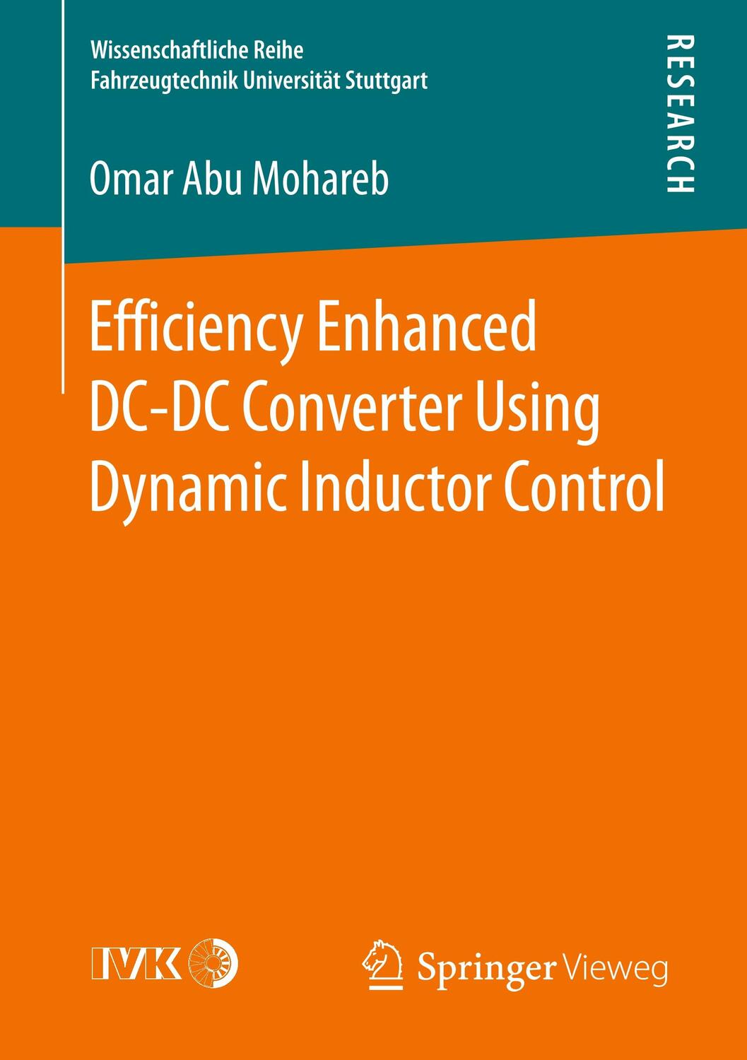 Cover: 9783658251468 | Efficiency Enhanced DC-DC Converter Using Dynamic Inductor Control