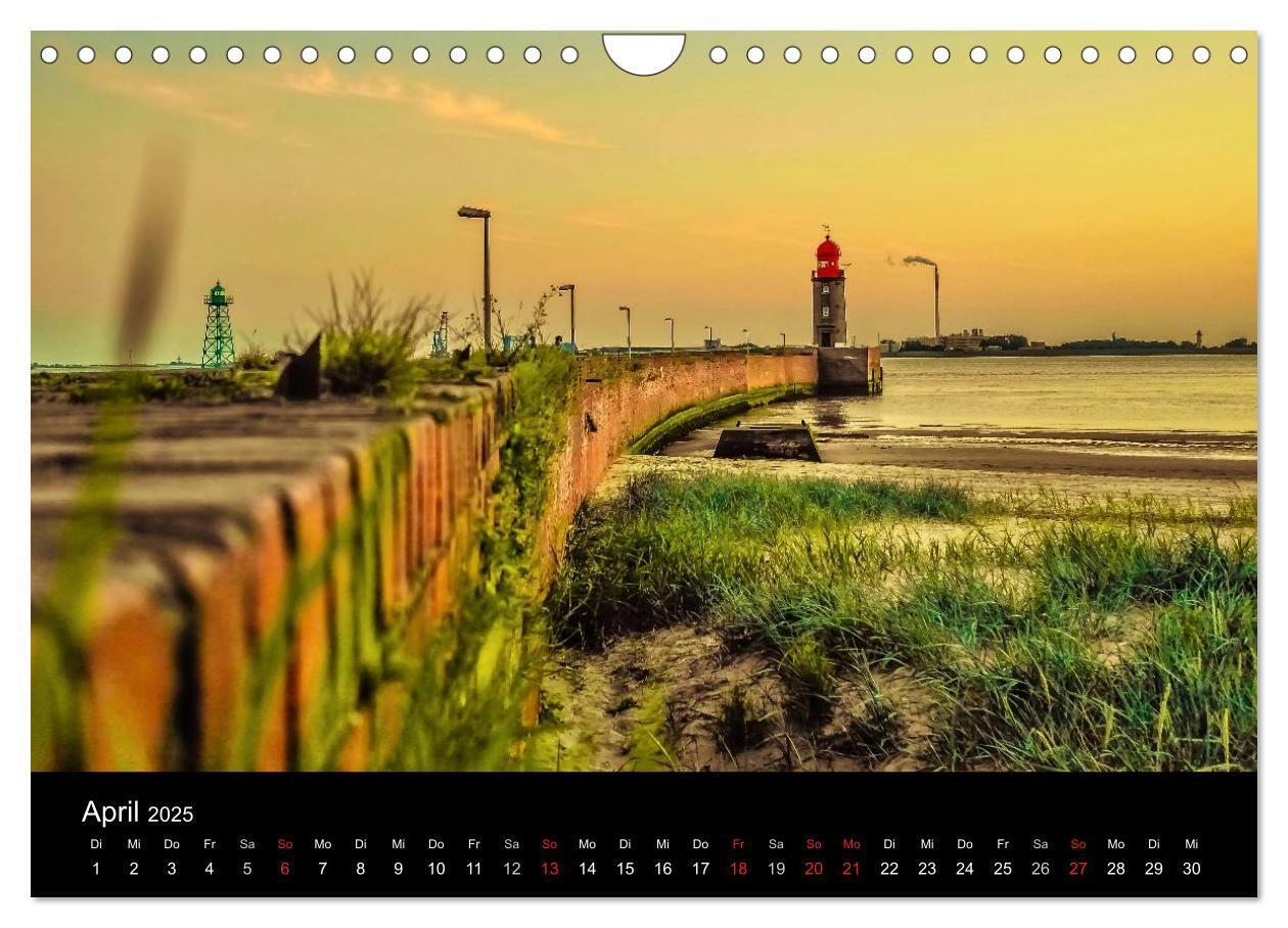 Bild: 9783435675166 | Bremerhaven - Blickpunkte (Wandkalender 2025 DIN A4 quer), CALVENDO...