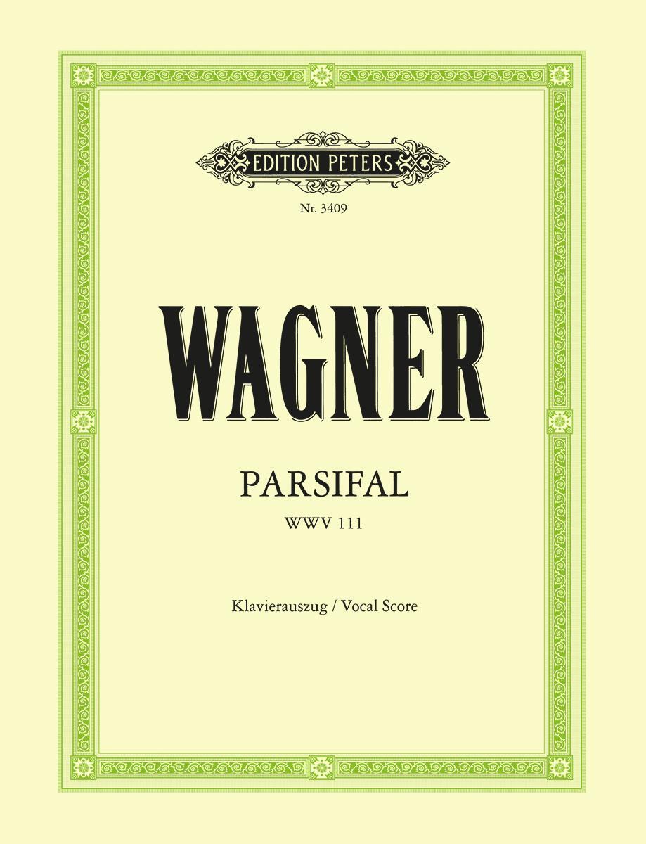 Cover: 9790014016180 | Parsifal Wwv 111 (Vocal Score) | Bühnenweihfestspiel (German) | Wagner