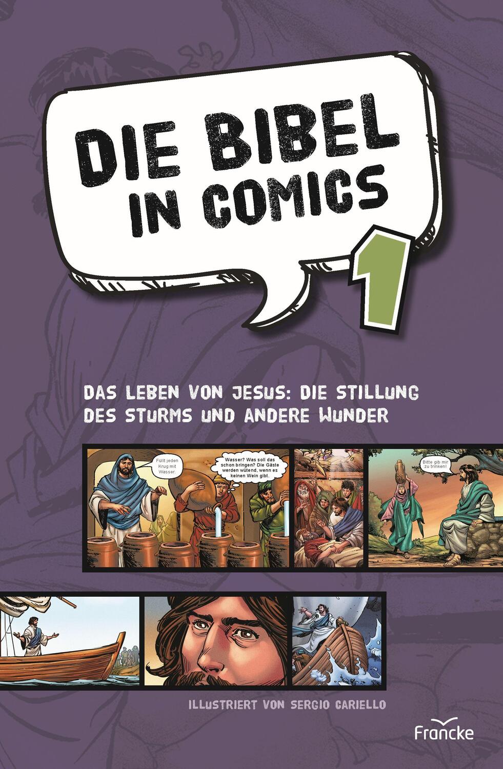 Cover: 9783963623363 | Die Bibel in Comics 1 | Broschüre | Deutsch | 2023 | Francke-Buch