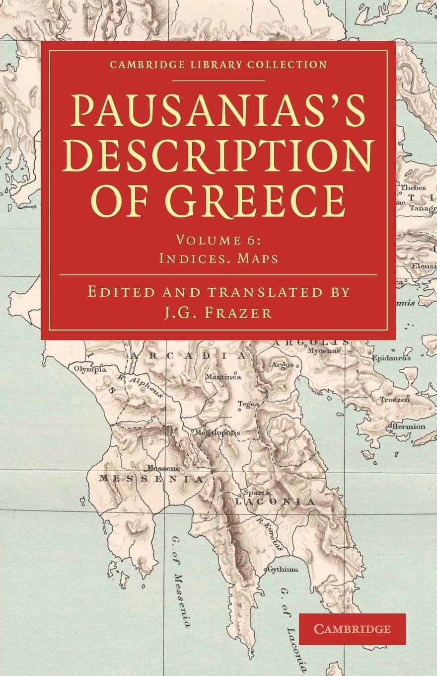 Cover: 9781108047289 | Pausanias's Description of Greece | J. G. Frazer | Taschenbuch | 2012