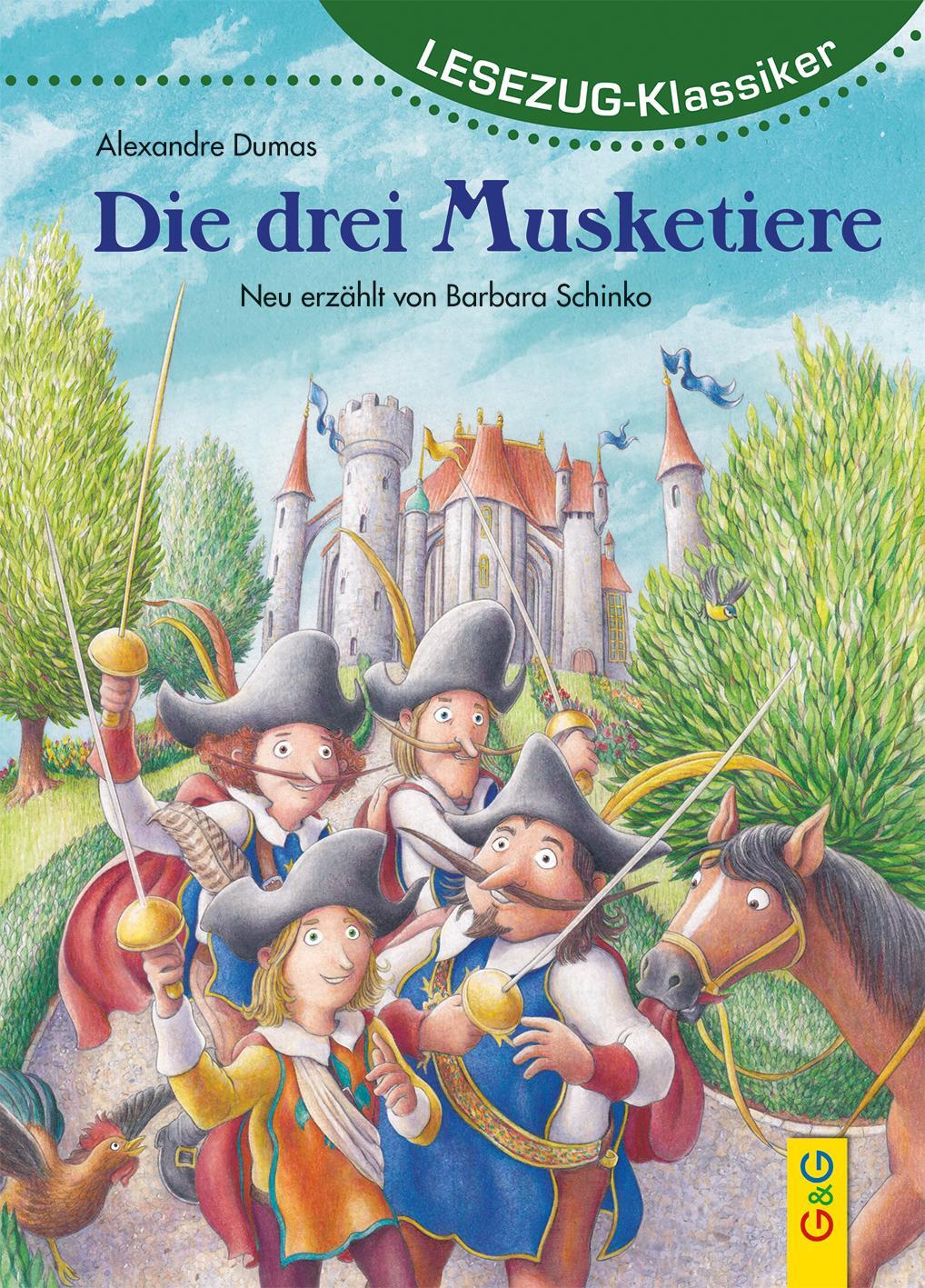 Cover: 9783707423549 | LESEZUG/Klassiker: Die drei Musketiere | Barbara Schinko | Buch | 2021