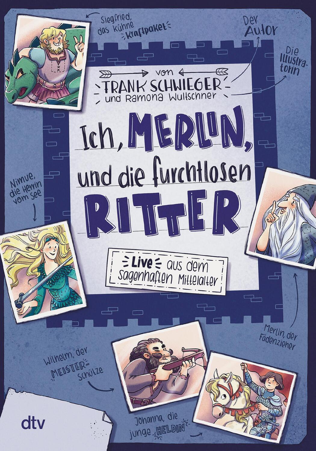 Cover: 9783423710480 | Ich, Merlin, und die furchtlosen Ritter | Frank Schwieger | Buch
