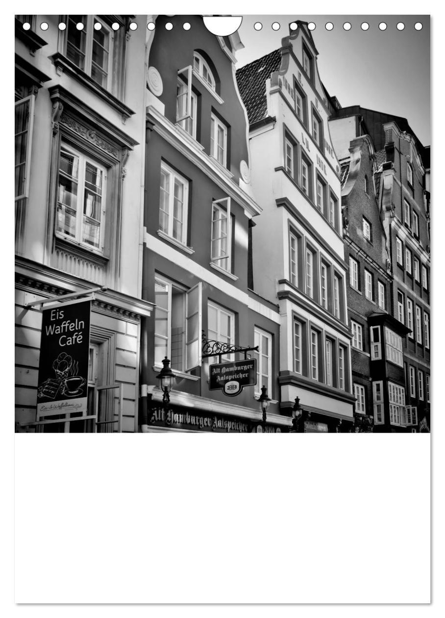 Bild: 9783457033579 | HAMBURG Monochrome Ansichten (Wandkalender 2025 DIN A4 hoch),...