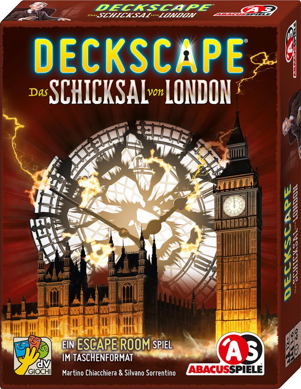 Cover: 4011898381733 | Deckscape - Das Schicksal von London | Martino Chiacchiera (u. a.)