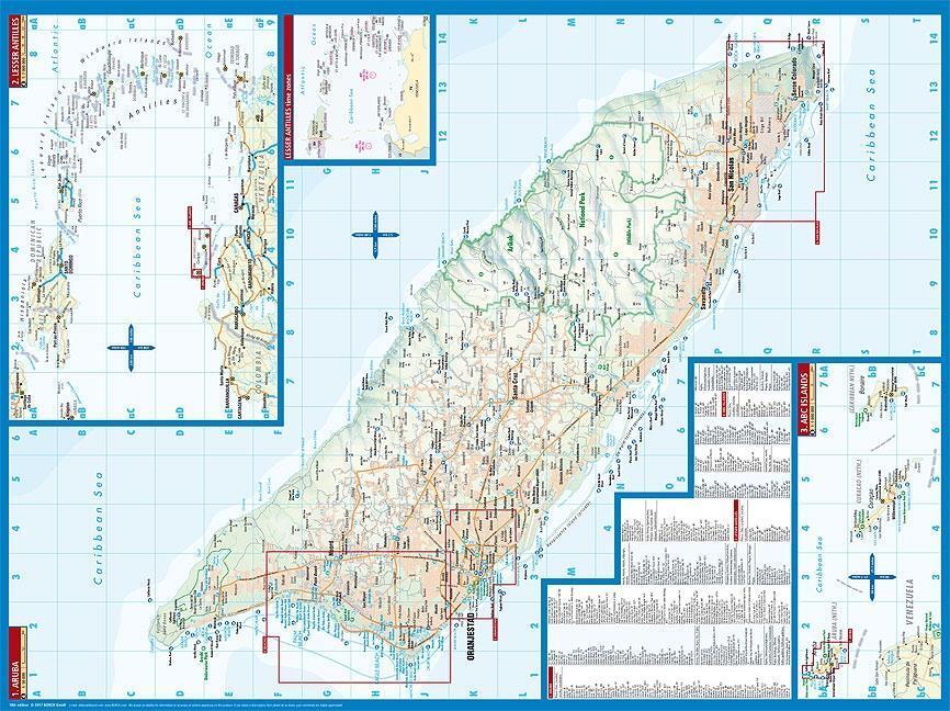 Bild: 9783866093423 | Aruba, Borch map | (Land-)Karte | Borch Maps | Laminierte Oberfläche