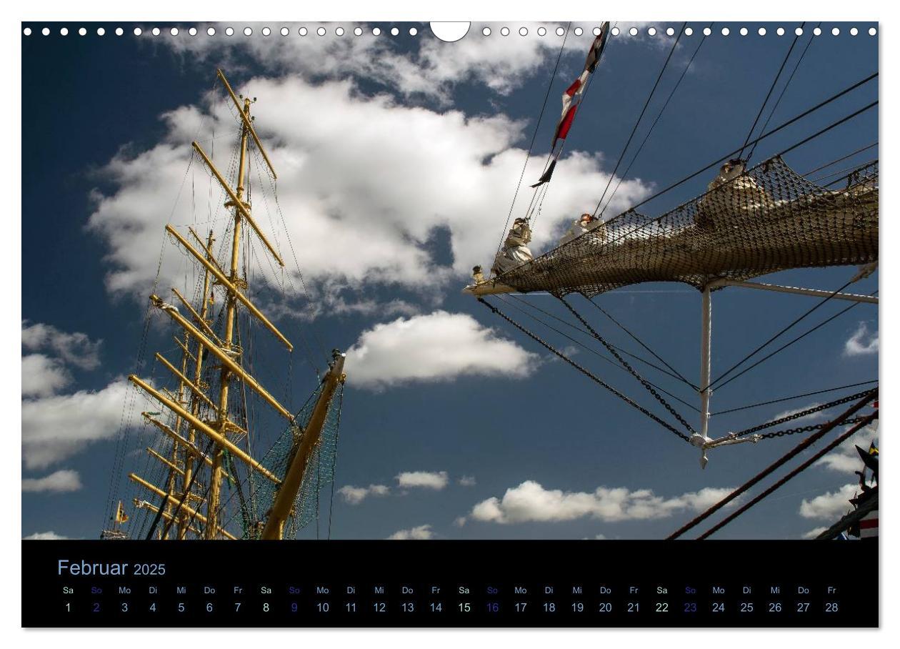 Bild: 9783435571963 | Segelschiffe - Maritime Details (Wandkalender 2025 DIN A3 quer),...