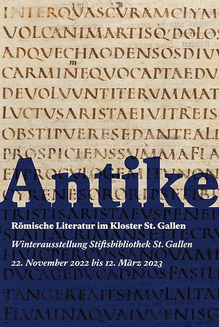 Cover: 9783796547010 | Antike - Römische Literatur im Kloster St.Gallen | Franziska Schnoor