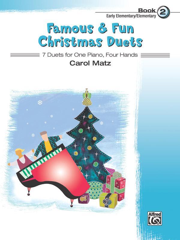 Cover: 9780739098899 | Famous & Fun Christmas Duets, Bk 2: 7 Duets for One Piano, Four Hands