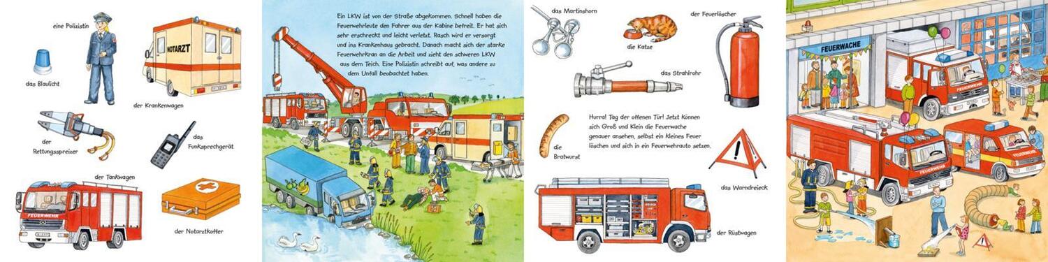 Bild: 9783551173010 | Mein kleines buntes Bildwörterbuch: Bei der Feuerwehr | Buch | Deutsch
