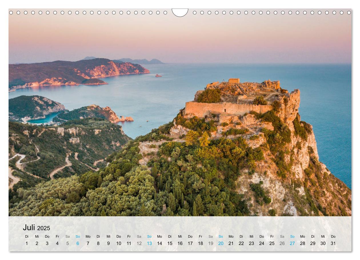 Bild: 9783435108985 | Insel Korfu - Trauminsel im Ionischen Meer (Wandkalender 2025 DIN...