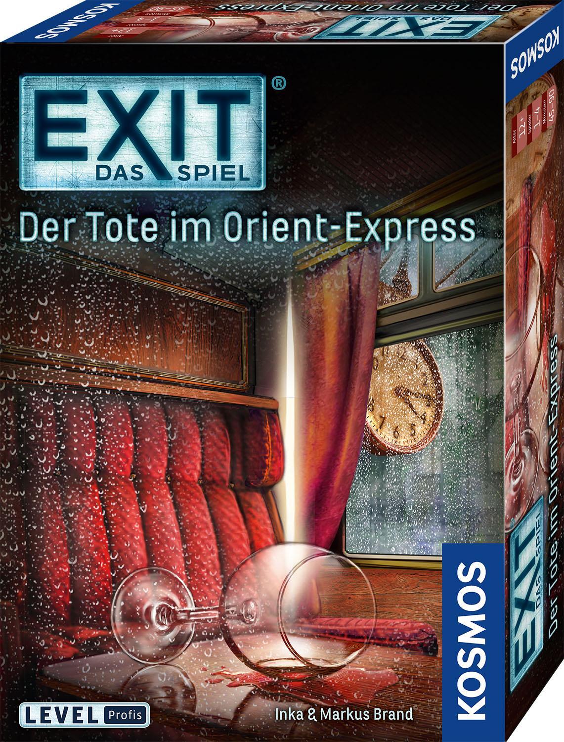 Cover: 4002051694029 | EXIT - Der Tote im Orient-Express | Exit - Das Spiel für 1 - 4 Spieler