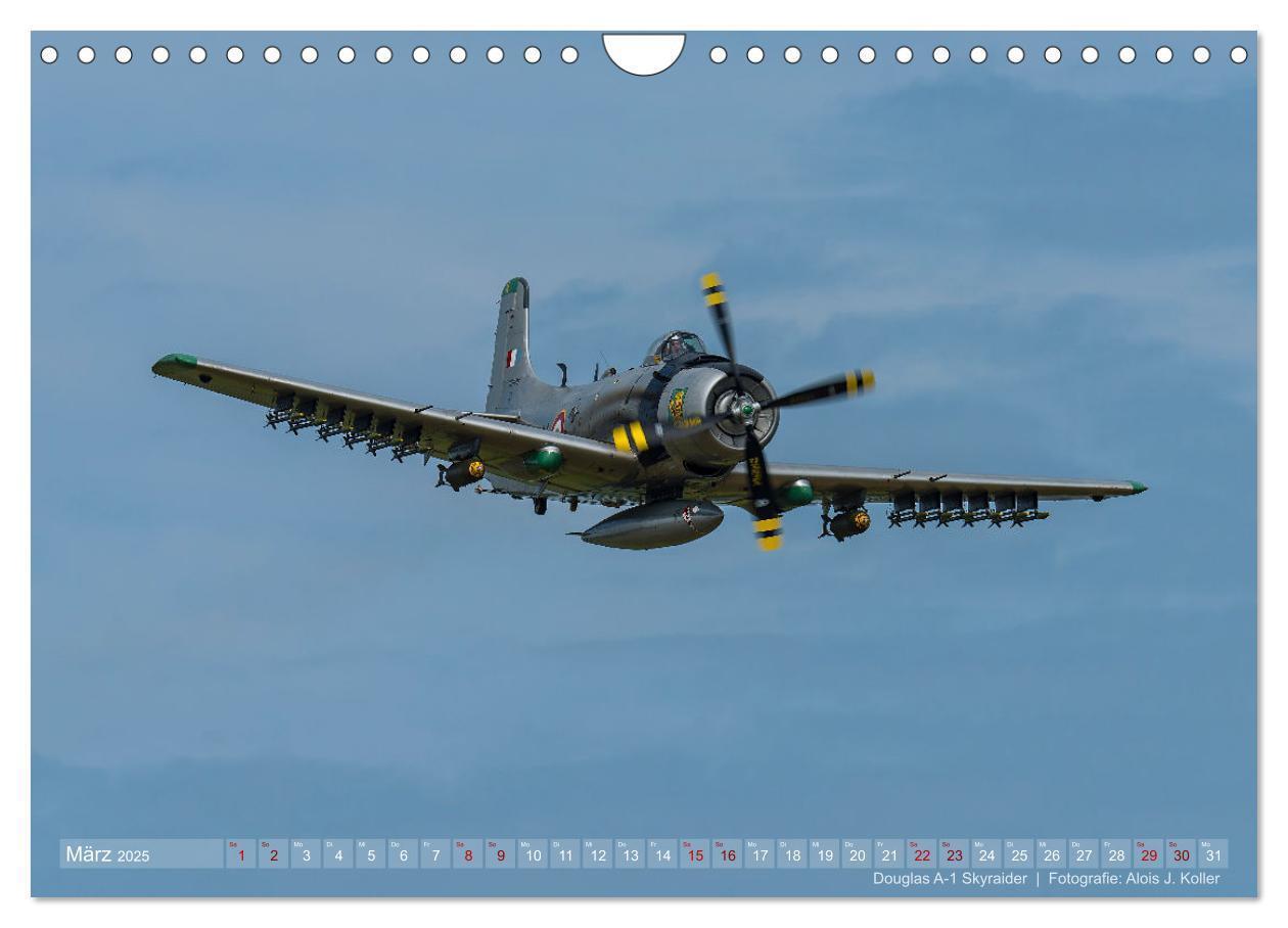 Bild: 9783383824012 | Classic Airplanes (Wandkalender 2025 DIN A4 quer), CALVENDO...