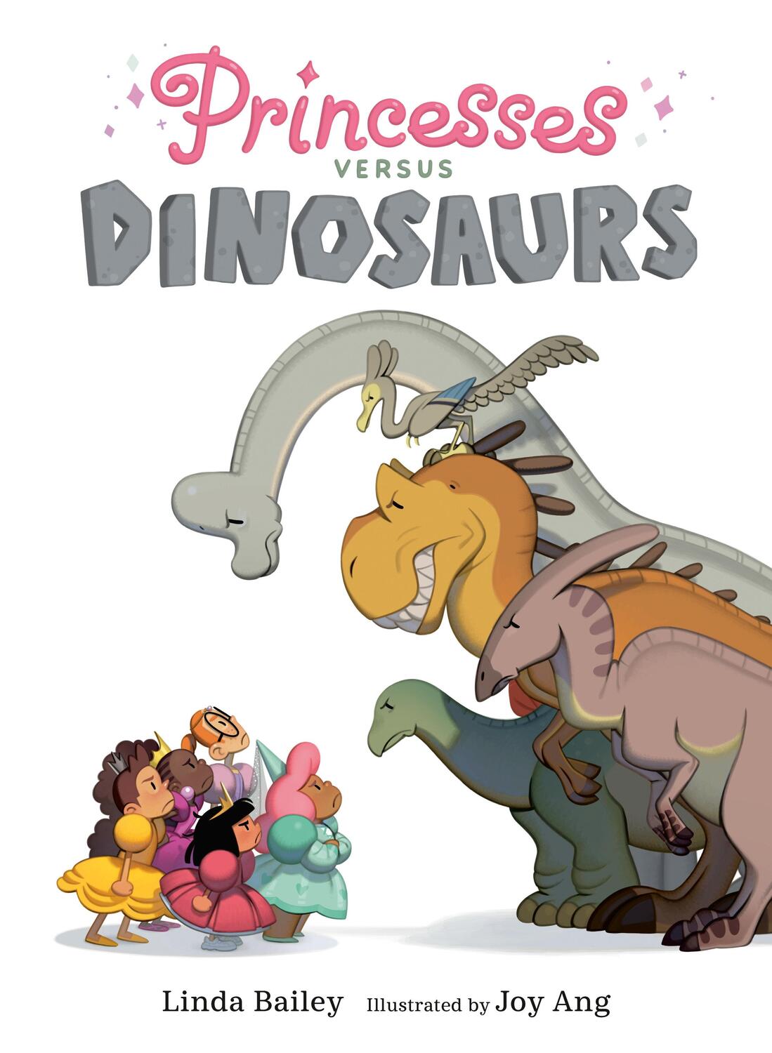 Cover: 9781774883655 | Princesses Versus Dinosaurs | Linda Bailey | Taschenbuch | Englisch
