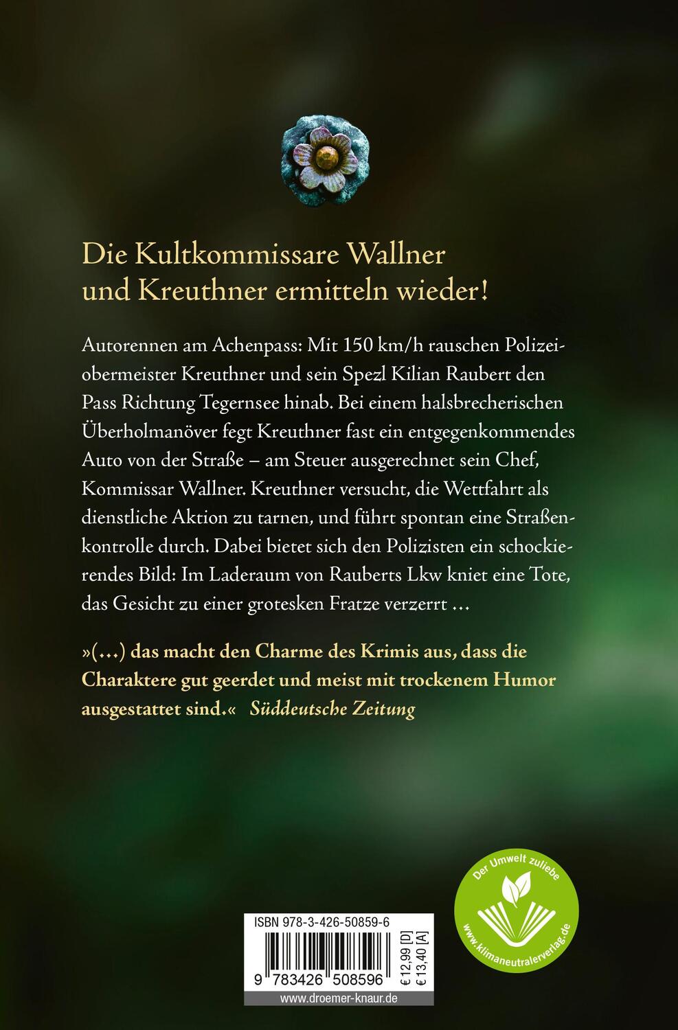 Rückseite: 9783426508596 | Karwoche | Andreas Föhr | Taschenbuch | Ein Wallner &amp; Kreuthner Krimi