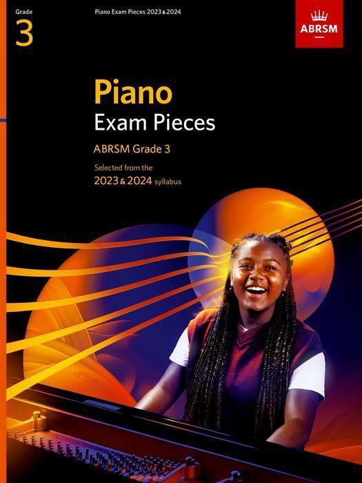 Cover: 9781786014566 | Piano Exam Pieces 2023 &amp; 2024, ABRSM Grade 3 | Abrsm | Broschüre