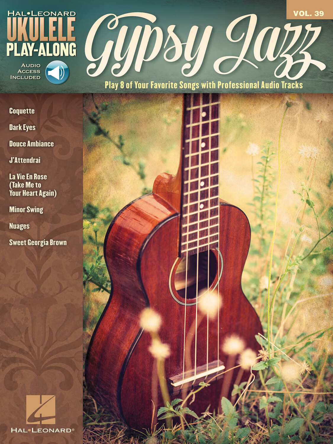 Cover: 888680070649 | Gypsy Jazz | Ukulele Play-Along Volume 39 | Ukulele Play-Along | 2015