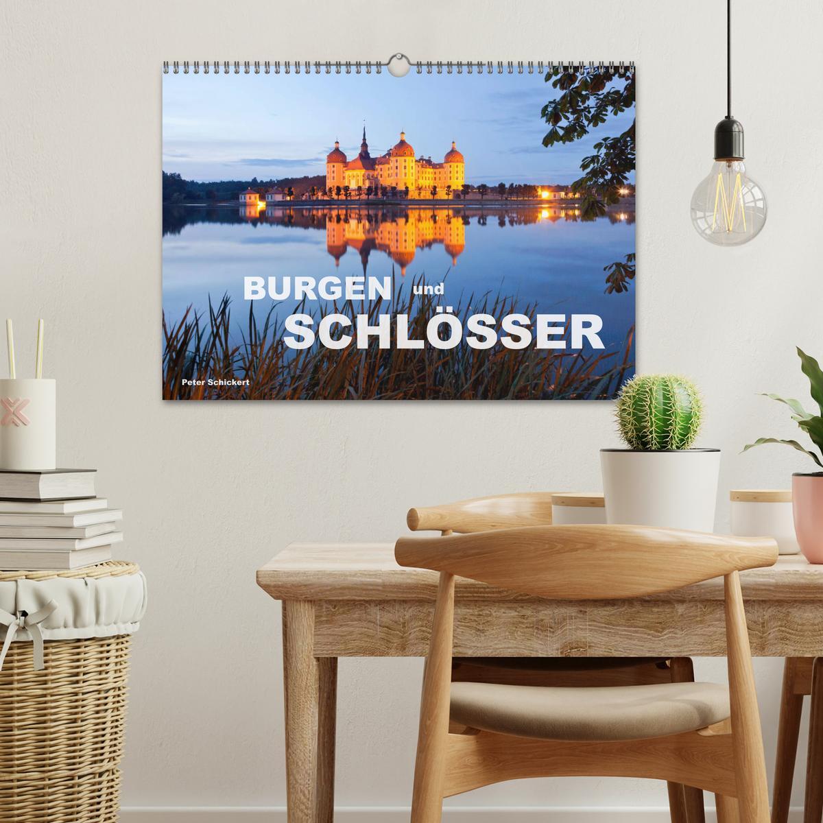 Bild: 9783435410866 | Burgen und Schlösser (Wandkalender 2025 DIN A3 quer), CALVENDO...