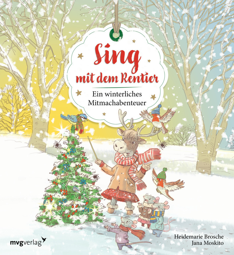 Cover: 9783747403280 | Sing mit dem Rentier | Ein winterliches Mitmachabenteuer | Brosche