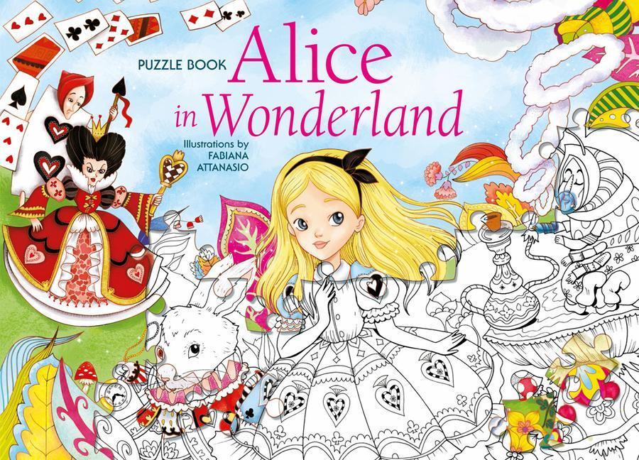 Cover: 9788854416994 | Alice in Wonderland: Puzzle Book | Fabiana Attanasio | Buch | Gebunden