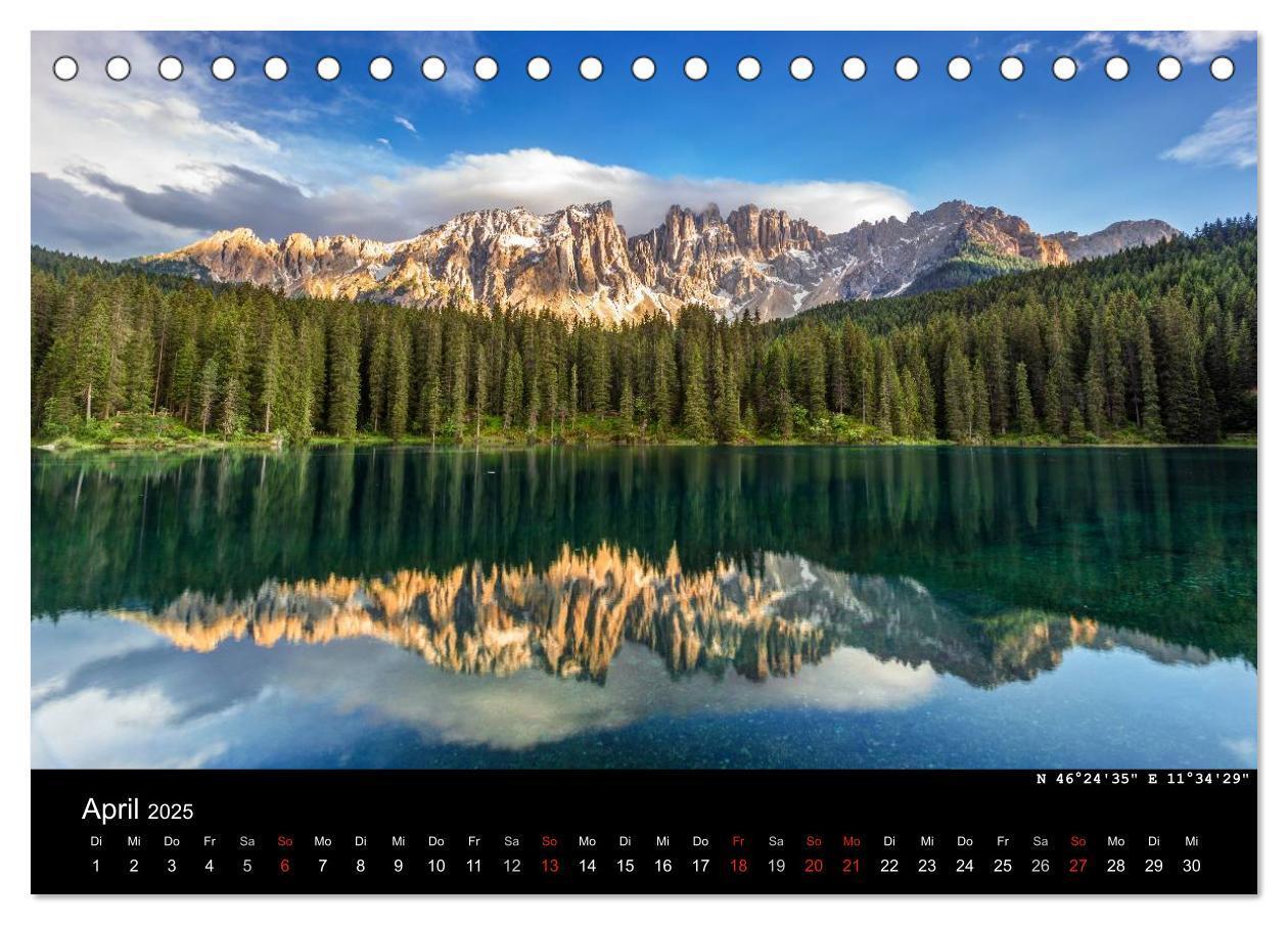 Bild: 9783435781683 | Wild, Wild Places 2025 (Tischkalender 2025 DIN A5 quer), CALVENDO...