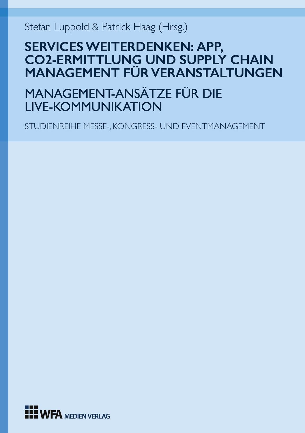 Cover: 9783946589303 | Services weiterdenken: App, CO2-Ermittlung und Supply Chain...