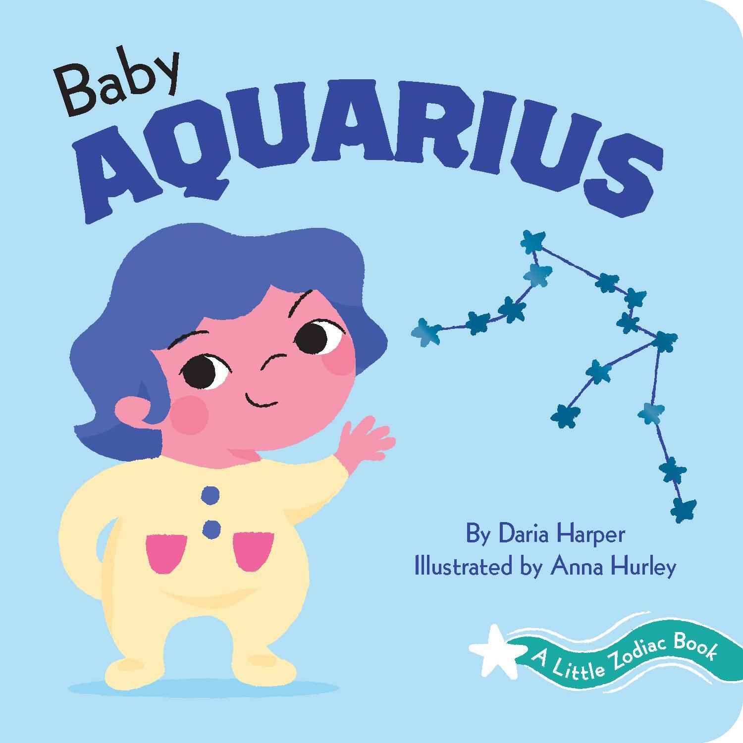 Cover: 9781797202372 | A Little Zodiac Book: Baby Aquarius | Daria Harper | Buch | Englisch