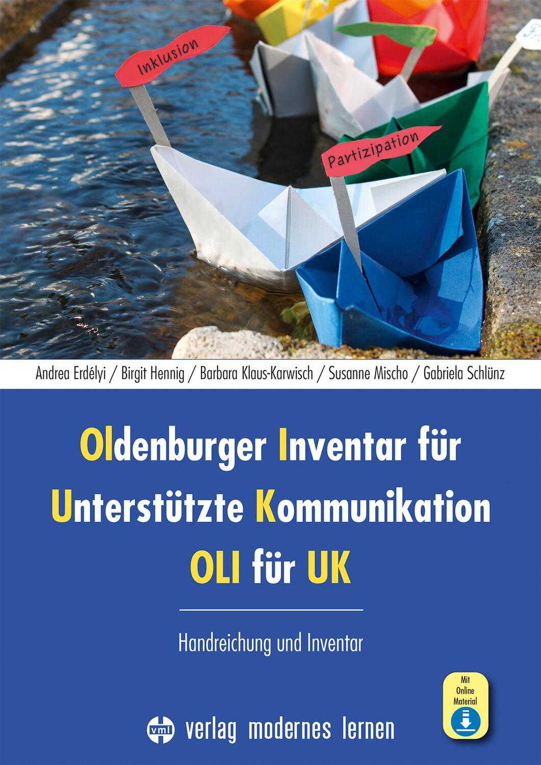Cover: 9783808009147 | Oldenburger Inventar für Unterstützte Kommunikation - OLI für UK