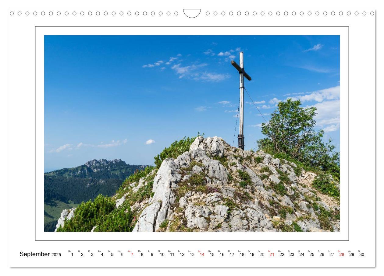 Bild: 9783435463718 | Unterwegs in den Chiemgauer Alpen (Wandkalender 2025 DIN A3 quer),...