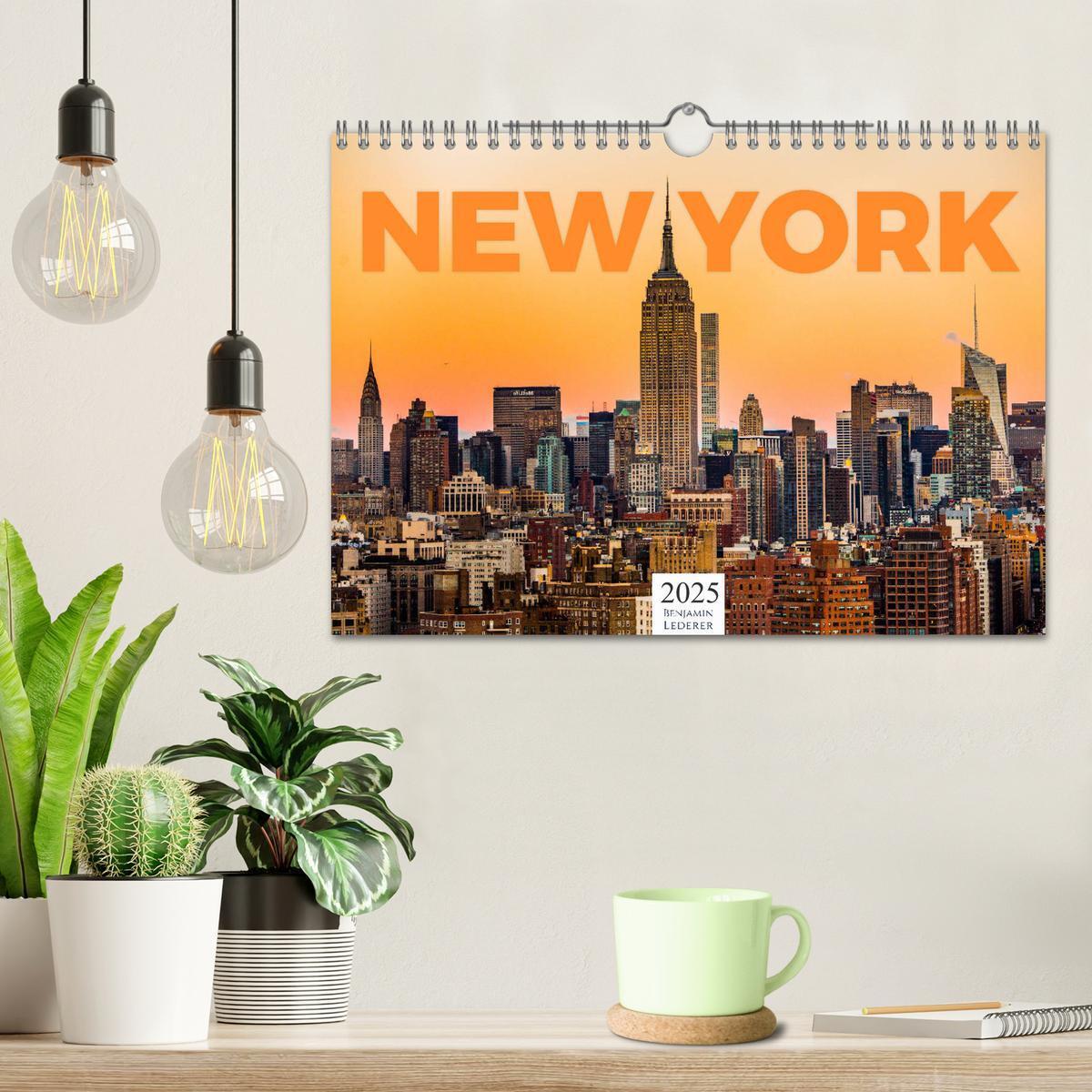 Bild: 9783435212668 | New York - Eine Weltstadt (Wandkalender 2025 DIN A4 quer), CALVENDO...