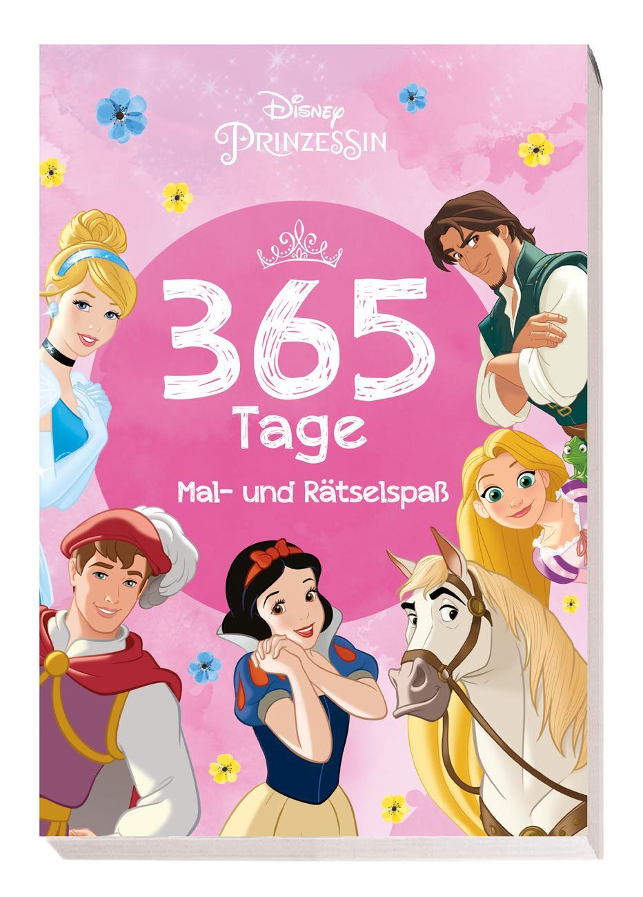 Cover: 9783833241253 | Disney Prinzessin: 365 Tage Mal- und Rätselspaß | Panini | Taschenbuch