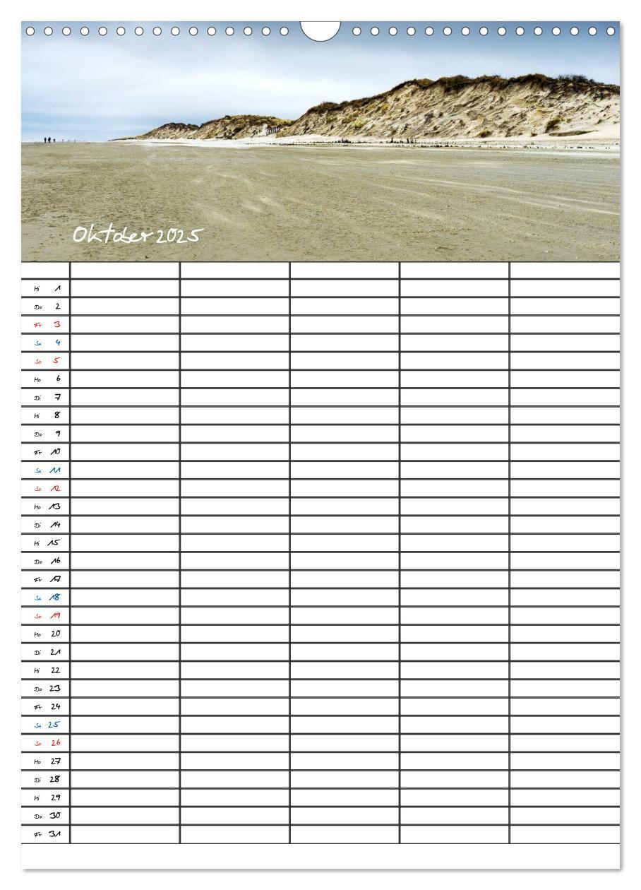 Bild: 9783457021477 | JUIST - DIE NORDSEEINSEL (Wandkalender 2025 DIN A3 hoch), CALVENDO...