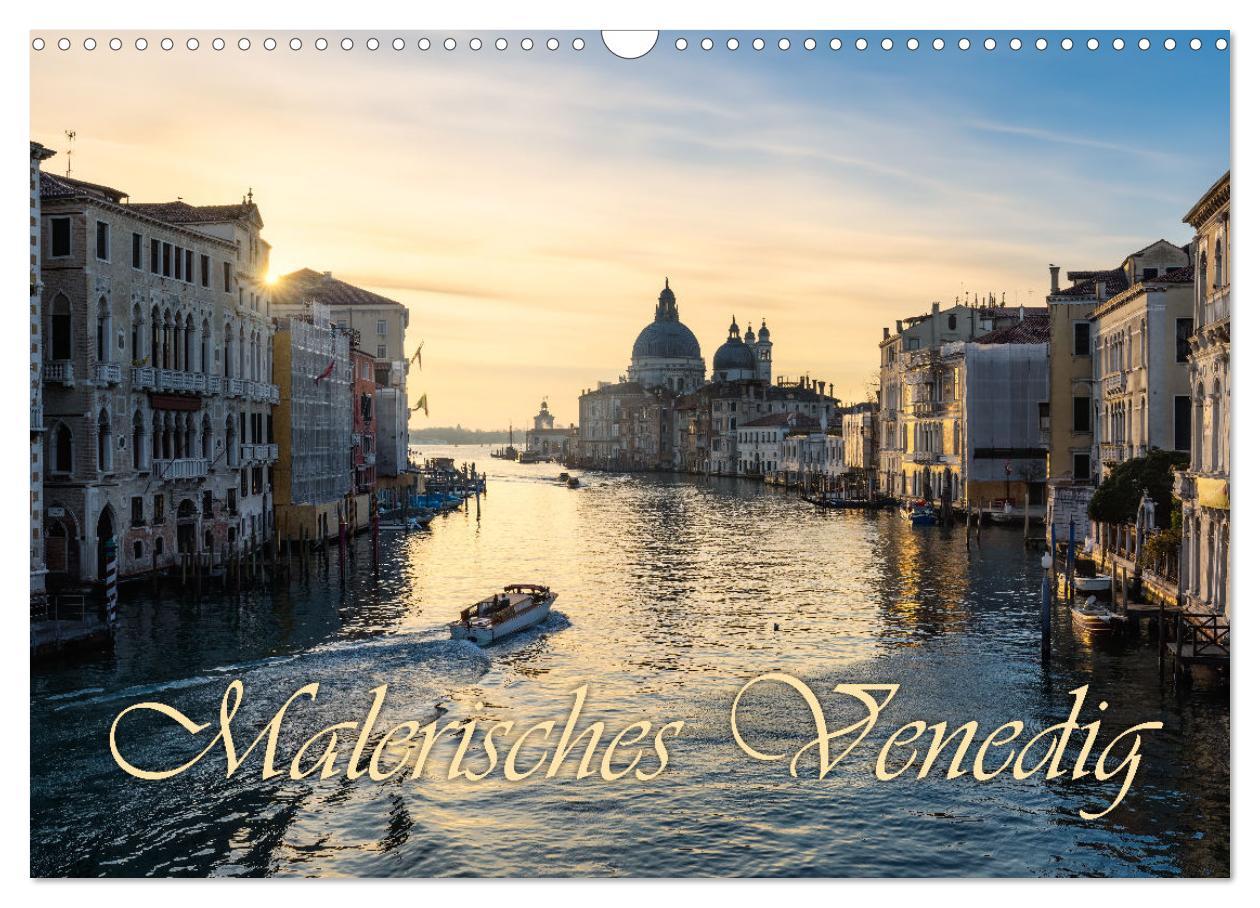 Cover: 9783457144671 | Malerisches Venedig (Wandkalender 2025 DIN A3 quer), CALVENDO...