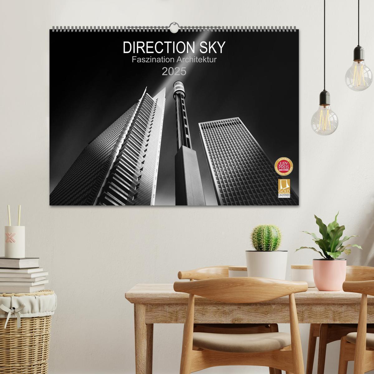 Bild: 9783435630226 | Direction Sky - Faszination Architektur 2025 (Wandkalender 2025 DIN...