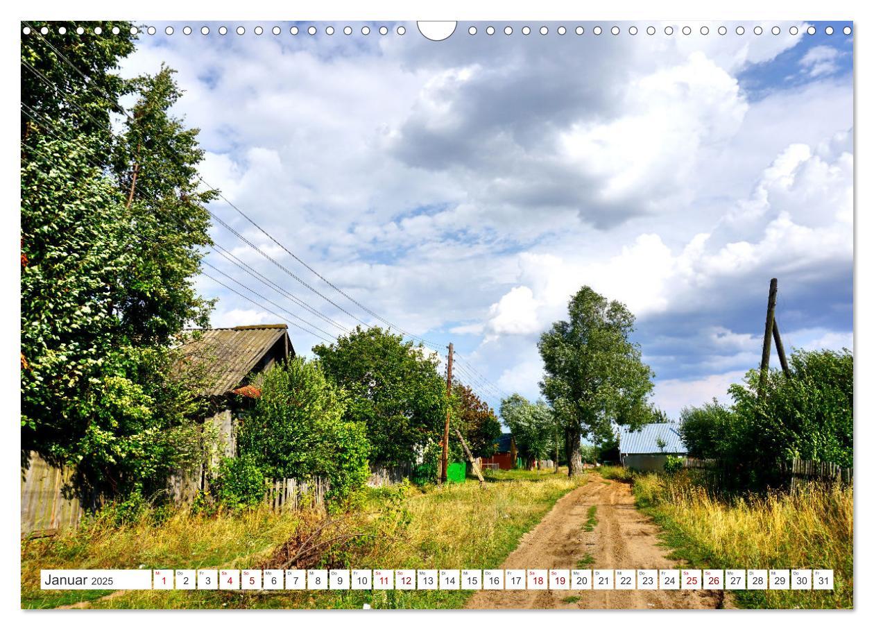 Bild: 9783383993510 | Dorfidylle - Landleben in Russland (Wandkalender 2025 DIN A3 quer),...